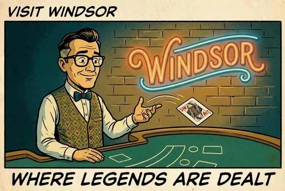 play blackjack with Windsor